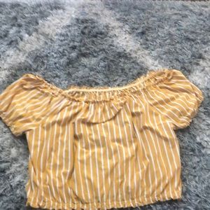 American Eagle off the shoulder top